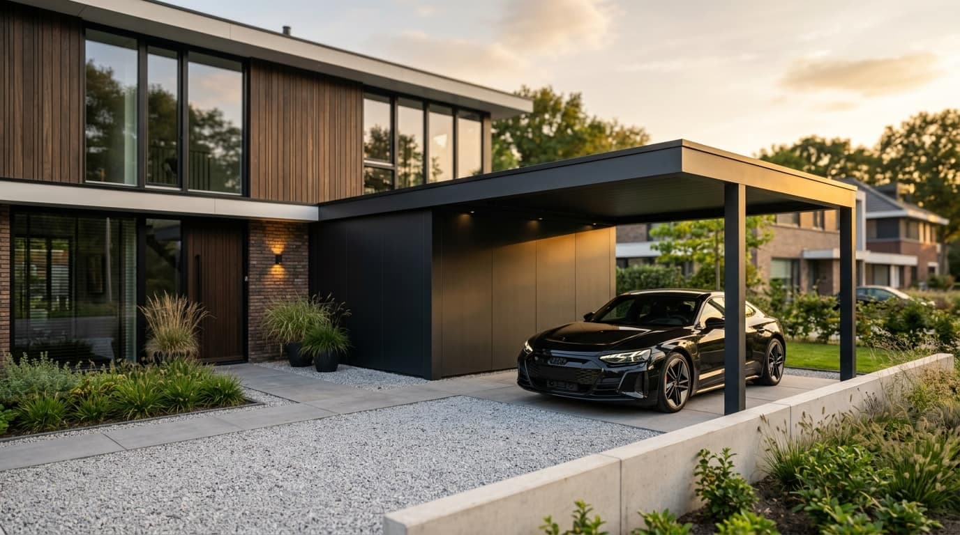 Wat kost een carport? Prijzen voor hout en aluminium in 2026